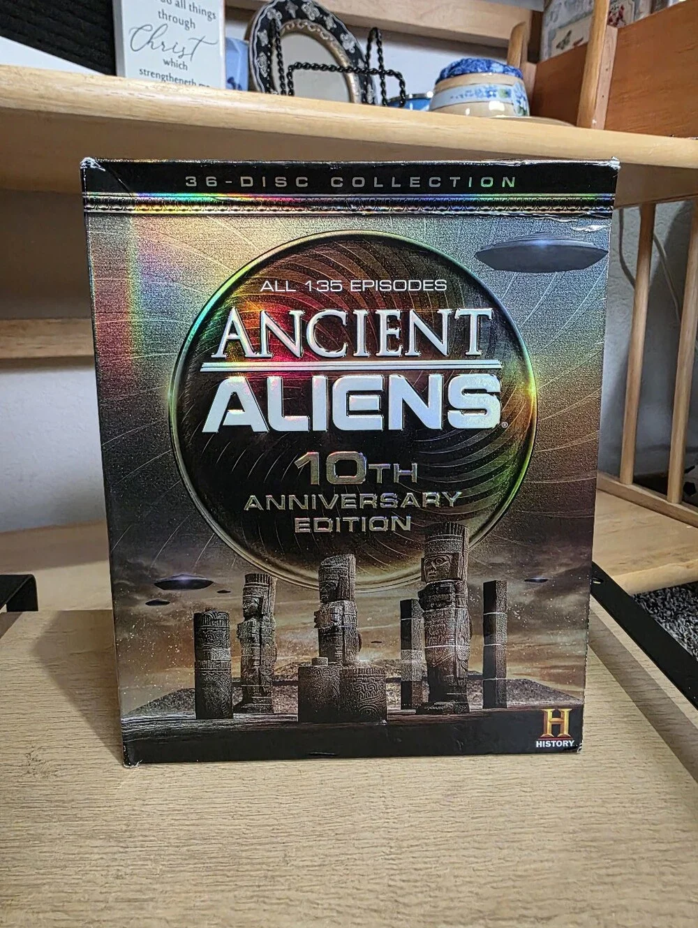 Ancient Aliens: 10th Anniversary Edition DVD Complete As-Is